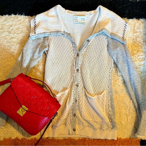 Anthropologie Saturday Sunday cardigan grey size small - Picture 1 of 6